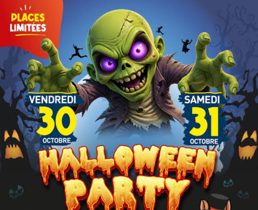 Halloween Party en famille chez Trampoline